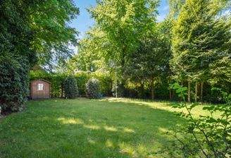 Blick in den grünen Südwestgarten