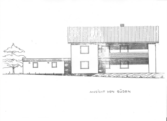 Ansicht von Süden