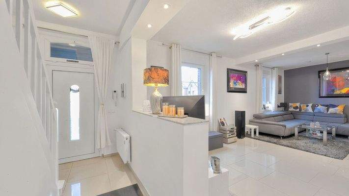 Blick ins Wohnzimmer