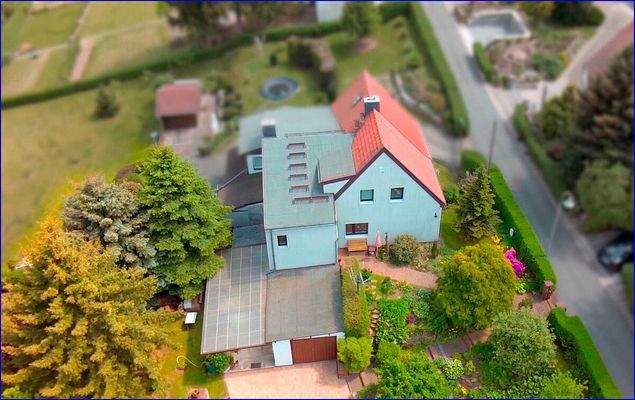 Westansicht-Luftaufnahme