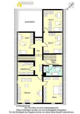 Grundriss 2. Obergeschoss