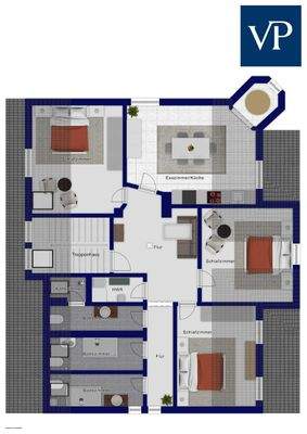 zweites Obergeschoss