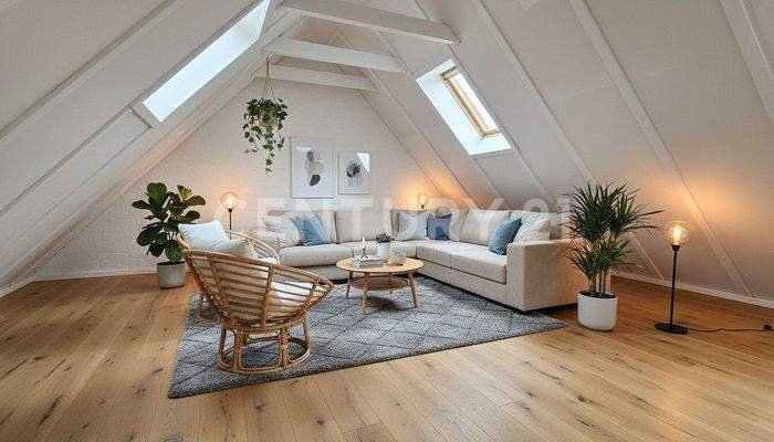 Dachgeschoss Ausbaumöglichkeit als Beispiel