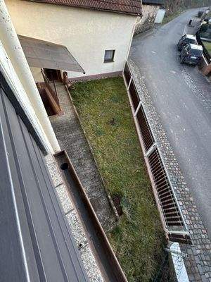 Blick in den kleinen Garten