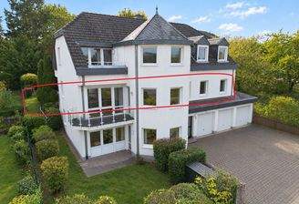 0 Drohnenaufnahme Wohnung eingezeichnet