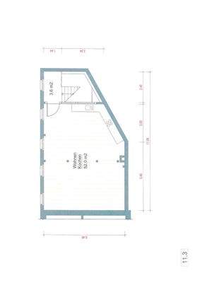 Grundrißteil 3- WE 11-HH