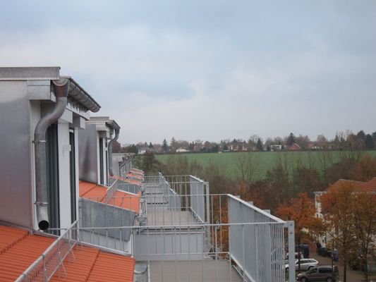 Fernblick von der Dachterrasse