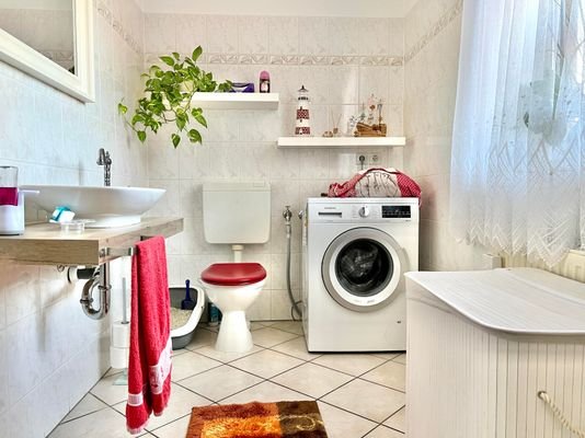 Gäste-WC im Erdgeschoss