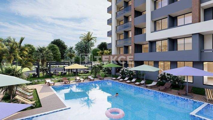 Newly-Built Apartments in a Stylish Project in Arpaçbahşiş Mersin