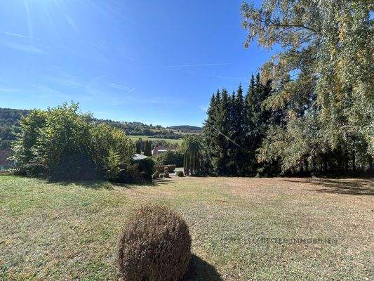 großzügiger Garten in gefühlter Alleinlage