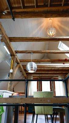 Gruppenhaus DG Dachbalken