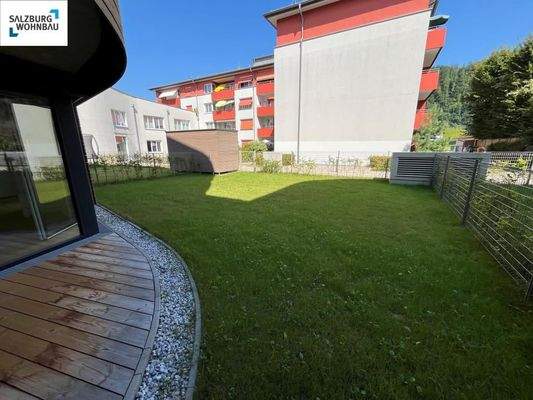 Terrasse, Garten, Gartenhütte