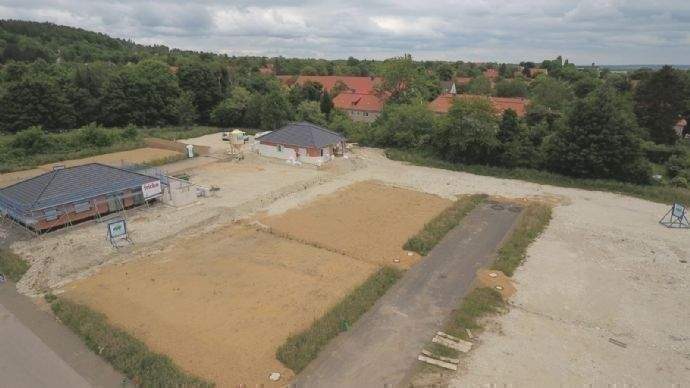 Blick auf das Wohngrundstück