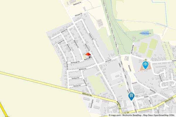 Geolyzer Kartenausschnitt