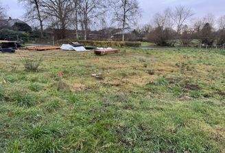 Blick auf das Grundstück