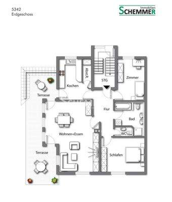 Grundriss Erdgeschoss