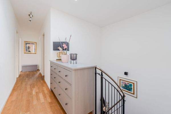 Stairs on the upper floor