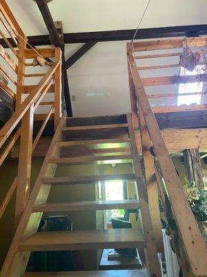 Landhaus Treppe zum OG