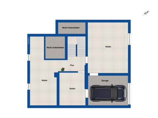 Grundriss - Kellergeschoss