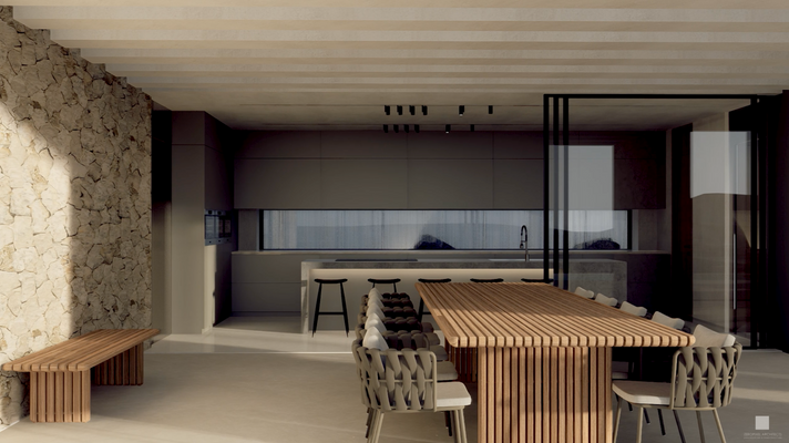 Ess- und Küchenbereich