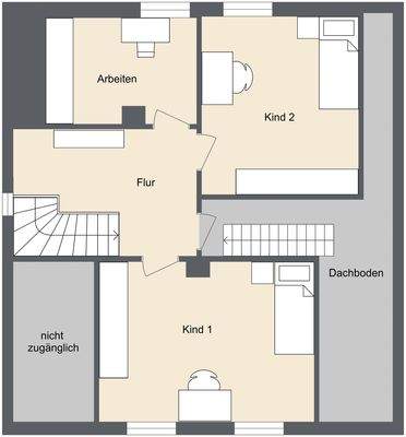 Grundriss Dachgeschoss