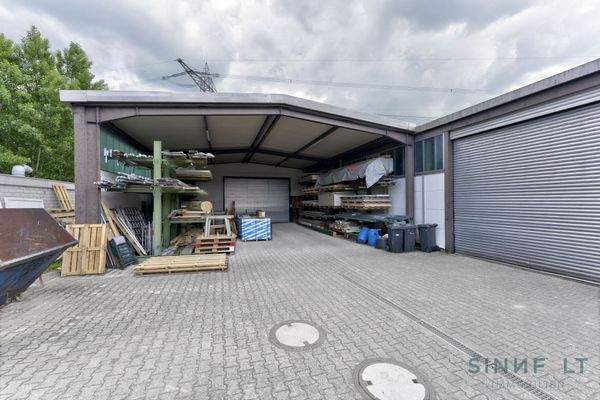 Überdachtes Hoflager