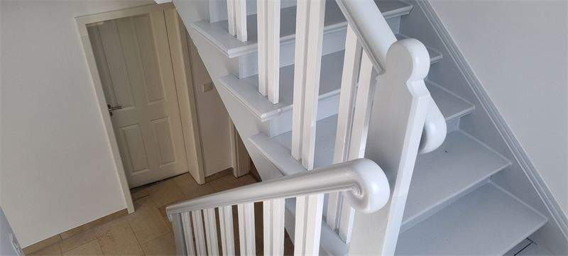 Freundlicher Aufgang nach oben