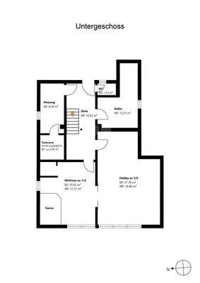 Grundriss Kellergeschoss