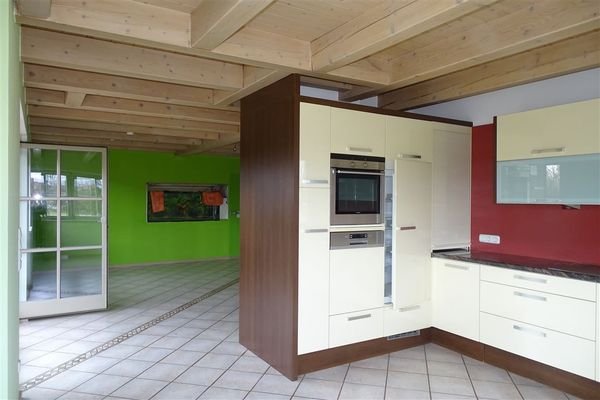 Küche m. EBK offen