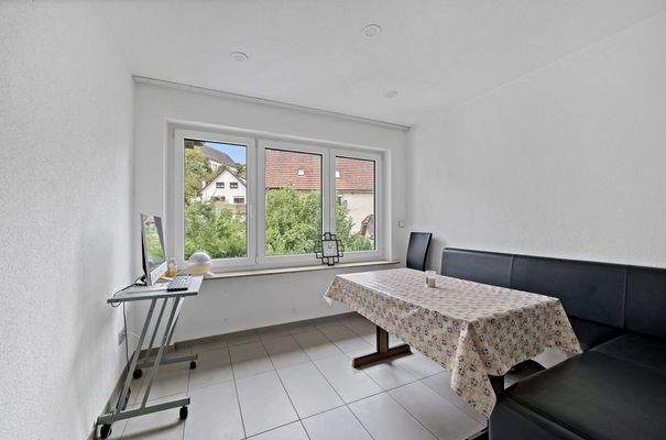 Heller Essbereich im Erdgeschoss