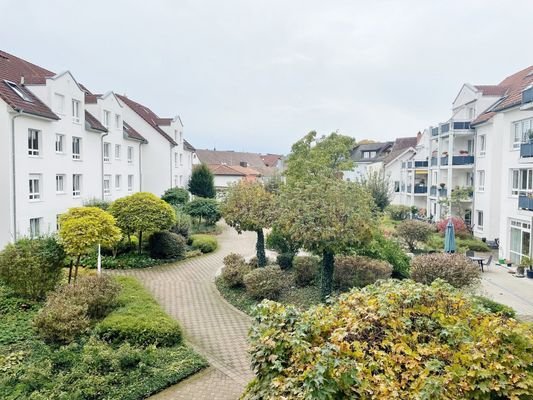 Der Blick vom Balkon