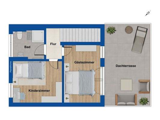 Grundriss Dachgeschoss