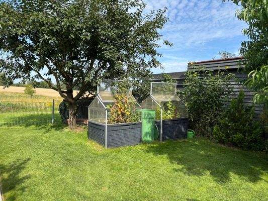 Grundstück, Hochbeete