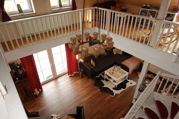 Blick von der Galerie