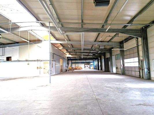 Blick in die Halle 1