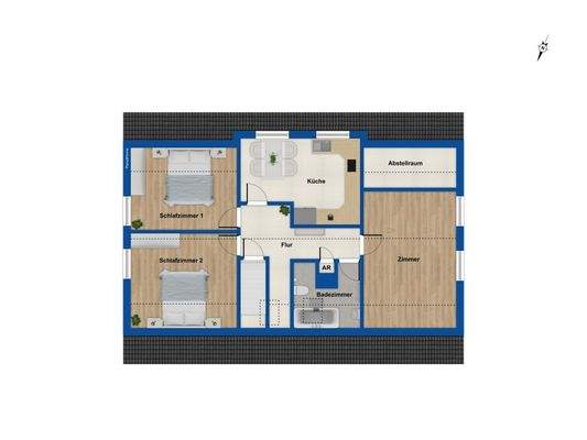 Grundriss Dachgeschoss