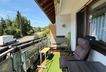 Balkon mit Gartenblick