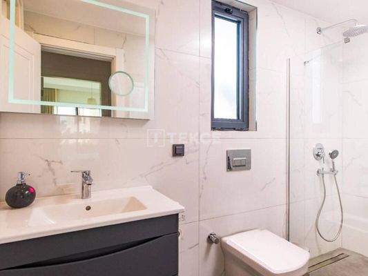 3-Bedroom Apartments with Private Gardens in Gümüşlük Bodrum