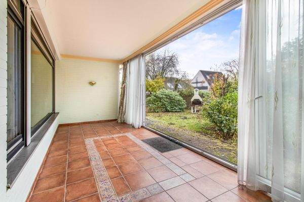 Wintergarten im Erdgeschoss