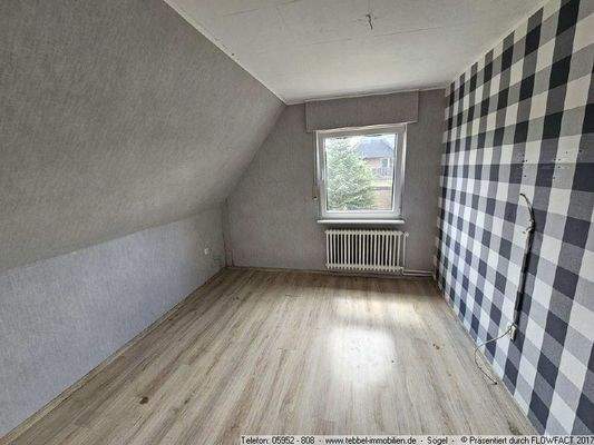 Schlafzimmer 2 im Dachgeschoss