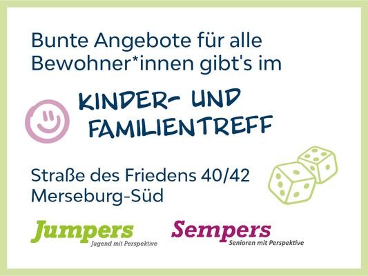 Besuchen Sie unseren Kinder- und Familientreff