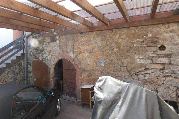 Blick Eingang Gewölbekeller