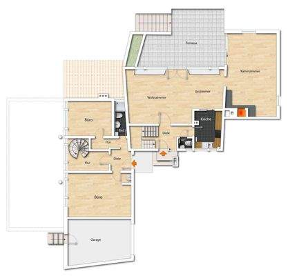 Grundriss Erdgeschoss