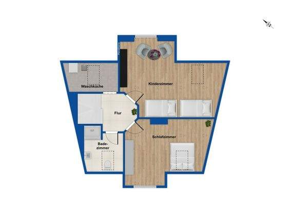 Grundriss - Dachgeschoss 