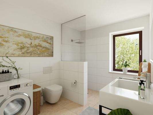 unverbindliche Visualisierung des Badezimmers