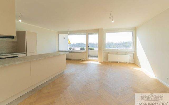 Wohnbereich mit offener Küche 