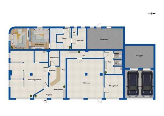 Grundriss - Erdgeschoss