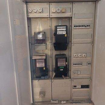 Schaltkasten im Flur 