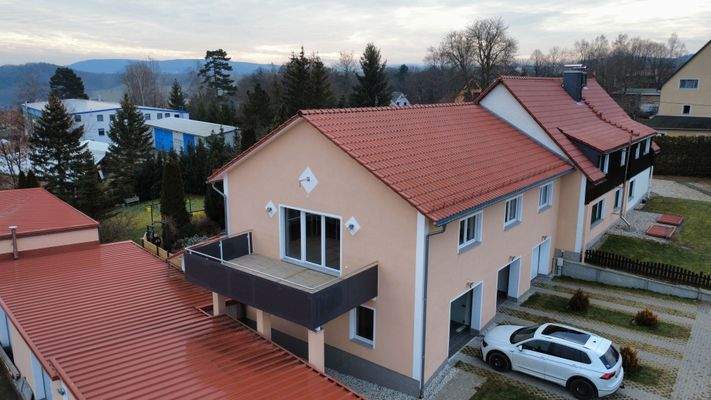 seitliche Objektansicht 