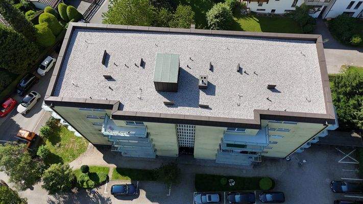 Dach  nach vollständiger Sanierung 2022